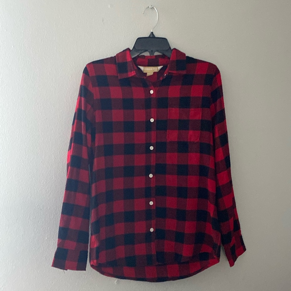 Roebuck & Co Flannel Long Sleeve Shirt